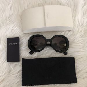 Prada Baroque Black Sunglasses